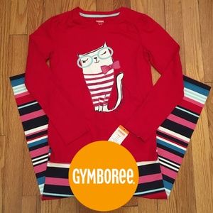 Gymboree NWT Cat Outfit size 7-8